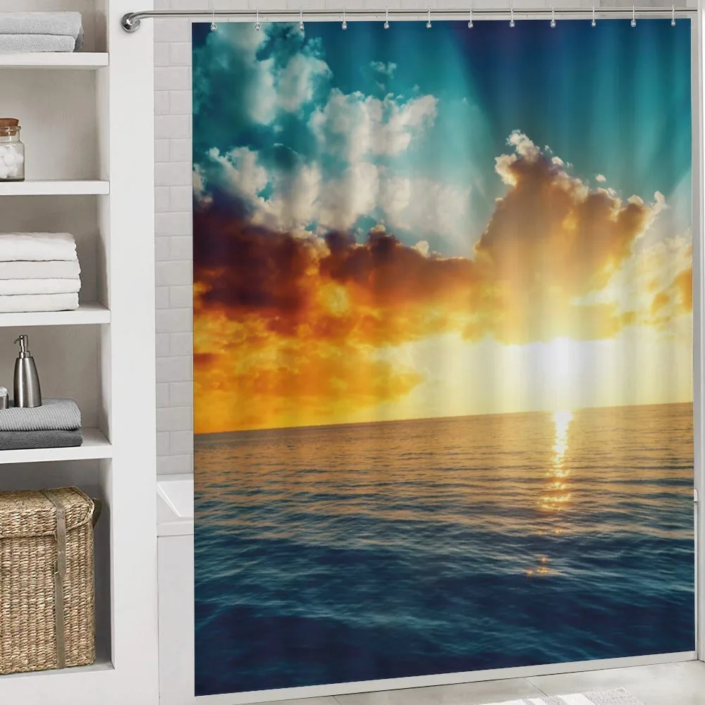 Majestic Sunset over Sea — Detail 4