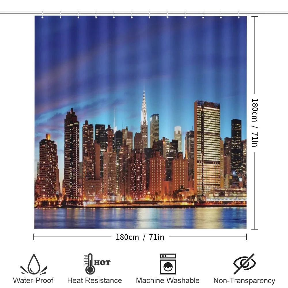 Manhattan Town Panorama — Detail 2