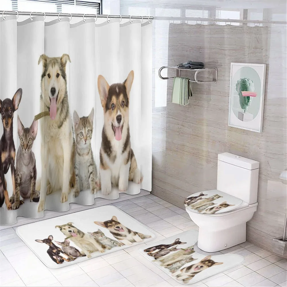Pets Cats Dogs Friends Photo — Your design