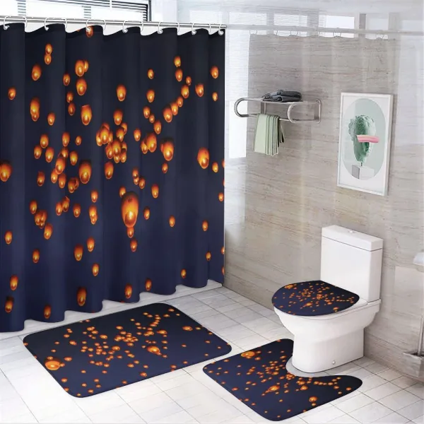 PingXi Festival on a shower curtain