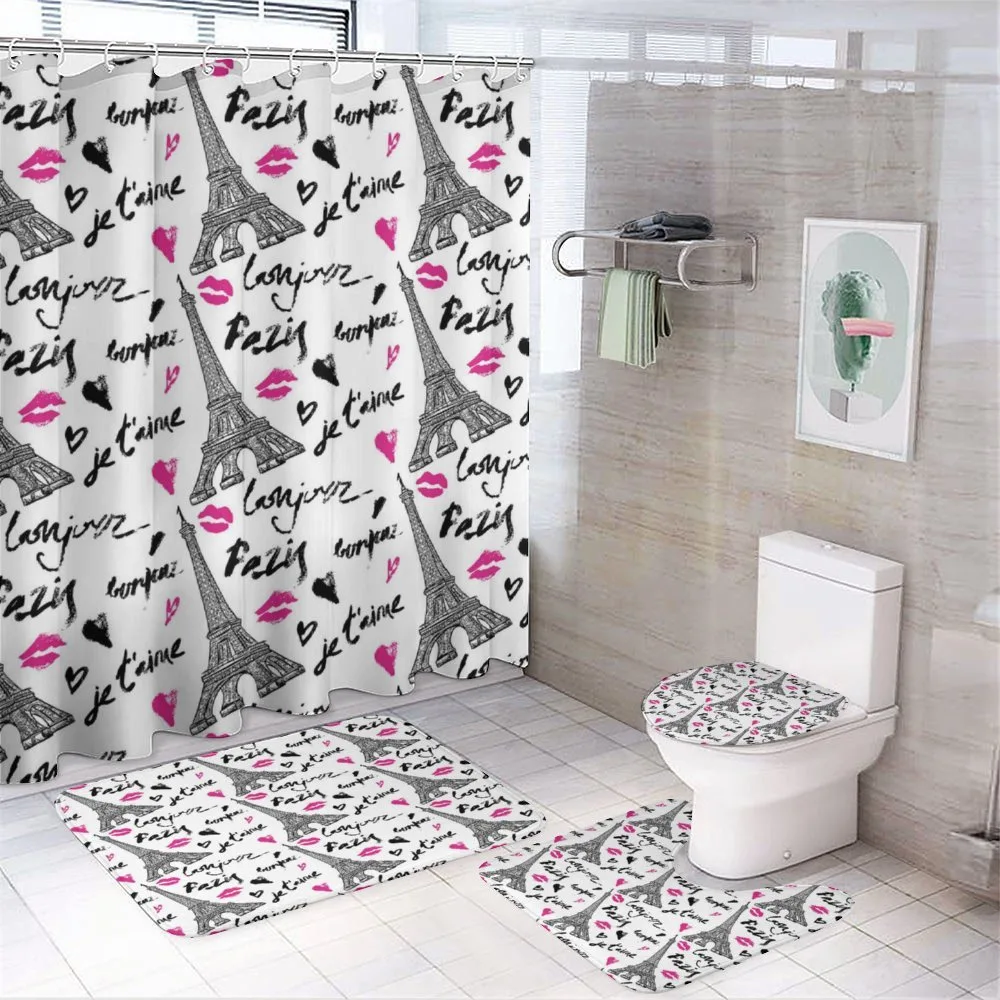Pink Kiss Eiffel Love — Your design