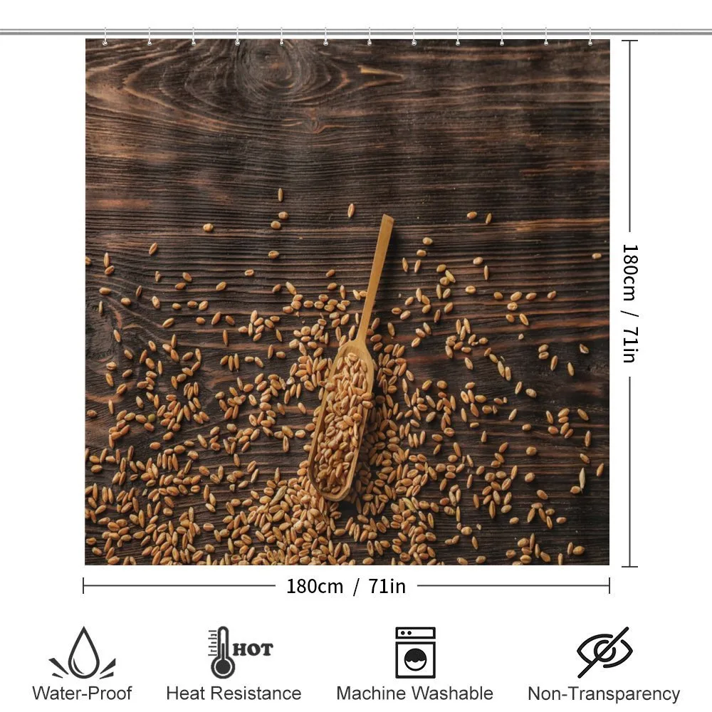 Scoop and Raw Wheat — Detail 2