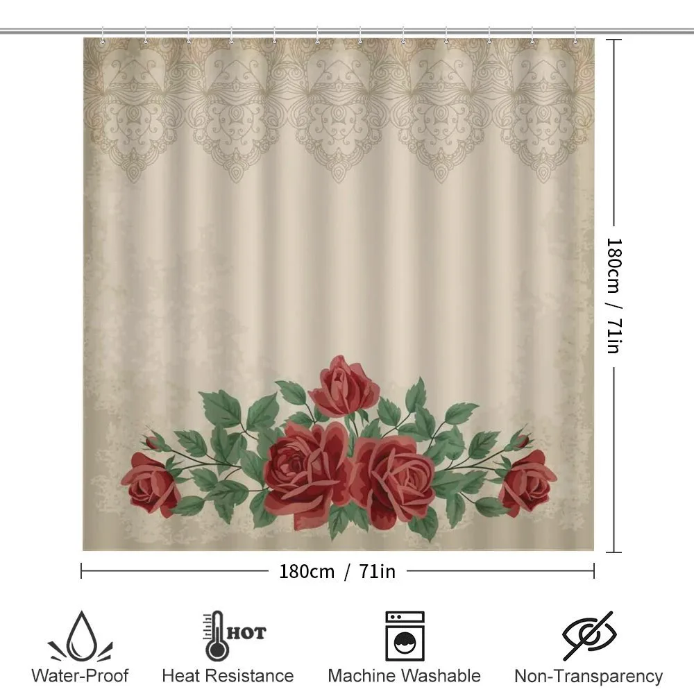 Vintage Love Red Roses — Detail 2