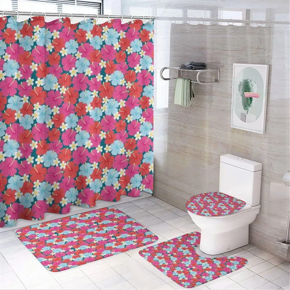 Vivid Tones Hibiscus Flowers — Your design