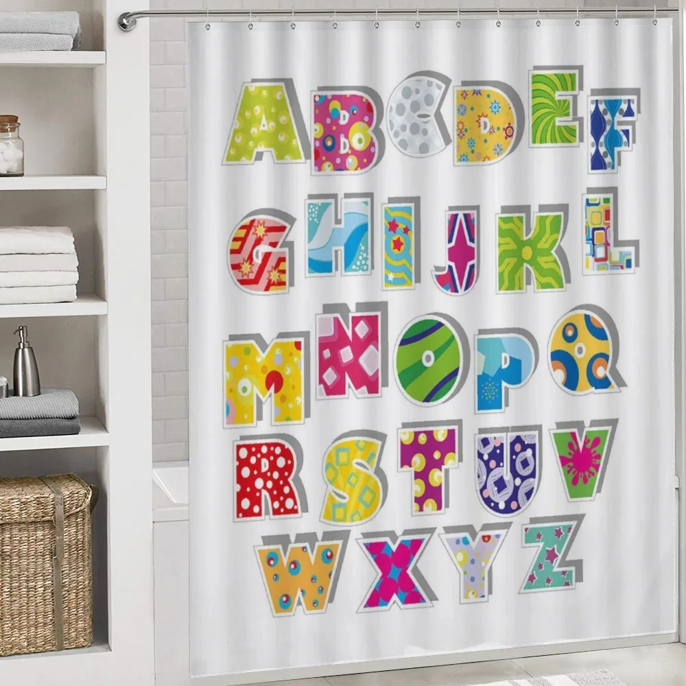 Alphabet Set Colorful — Detail 4