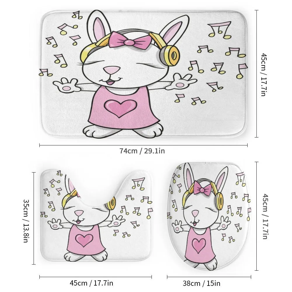 Cartoon Rock Star Bunny — Detail 1