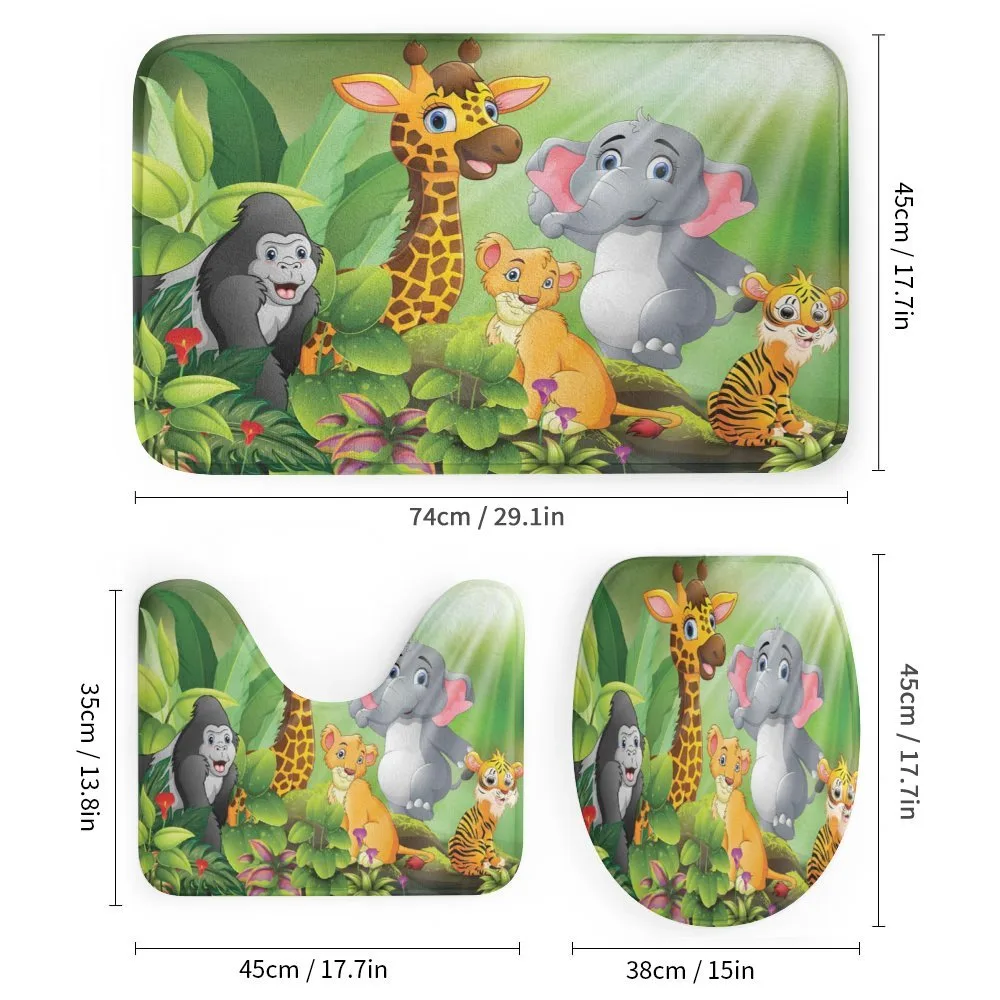 Cartoon Style Wild Animals — Detail 1