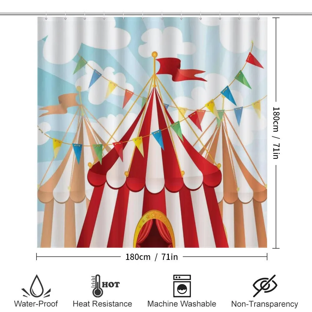 Circus Cloudy Sun Sky — Detail 2
