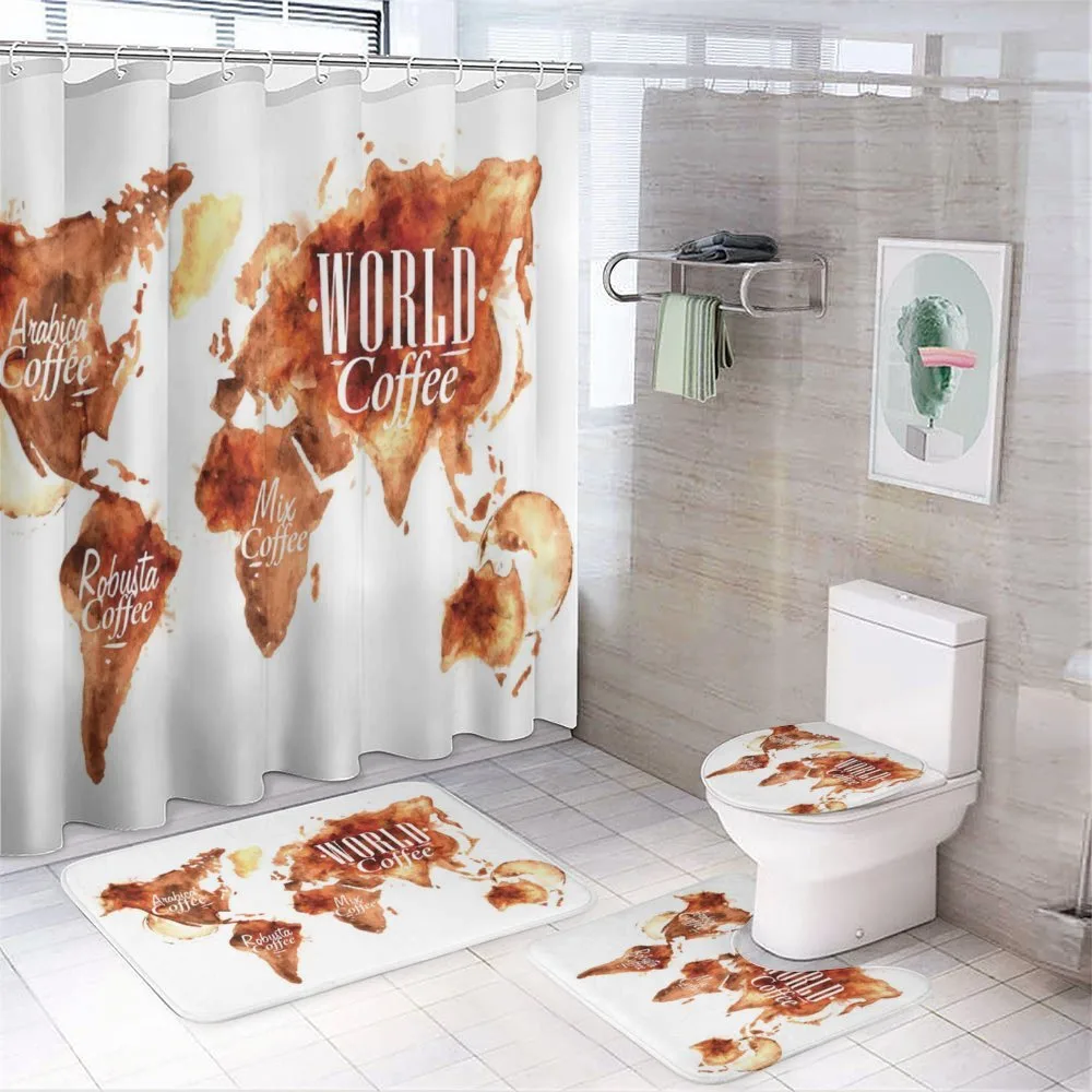 Coffee World Map Mix — Your design