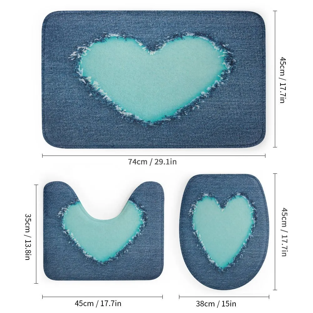 Denim Heart Love — Detail 1