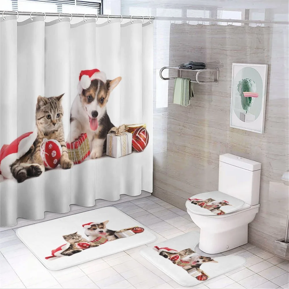 Dog Cat with Presents — Your design