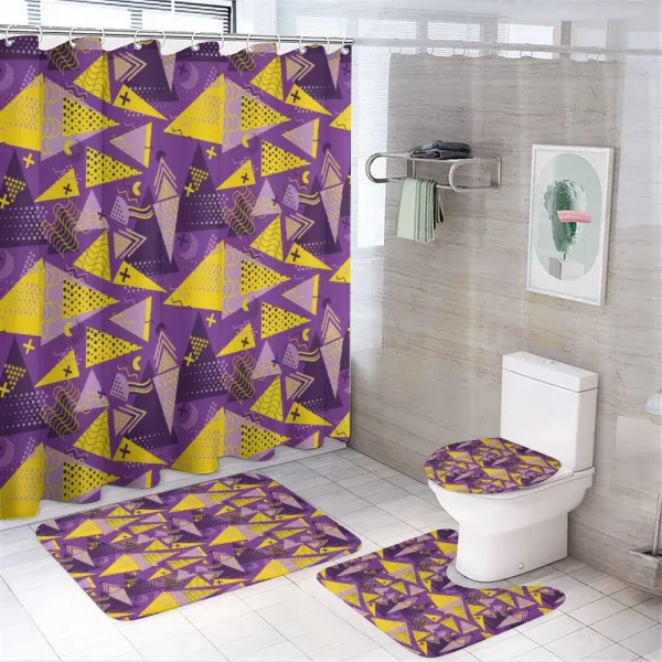 Funny Memphis on a shower curtain