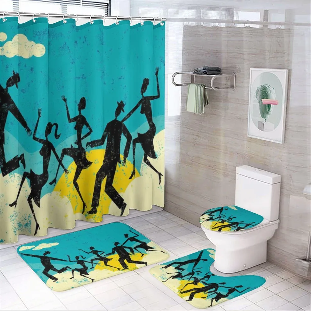 Grunge Silhouette Dancing — Your design