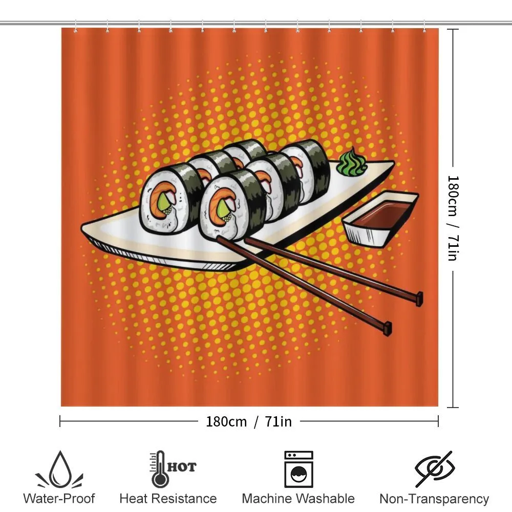 Japanese Dish with Wasabi — Detail 2
