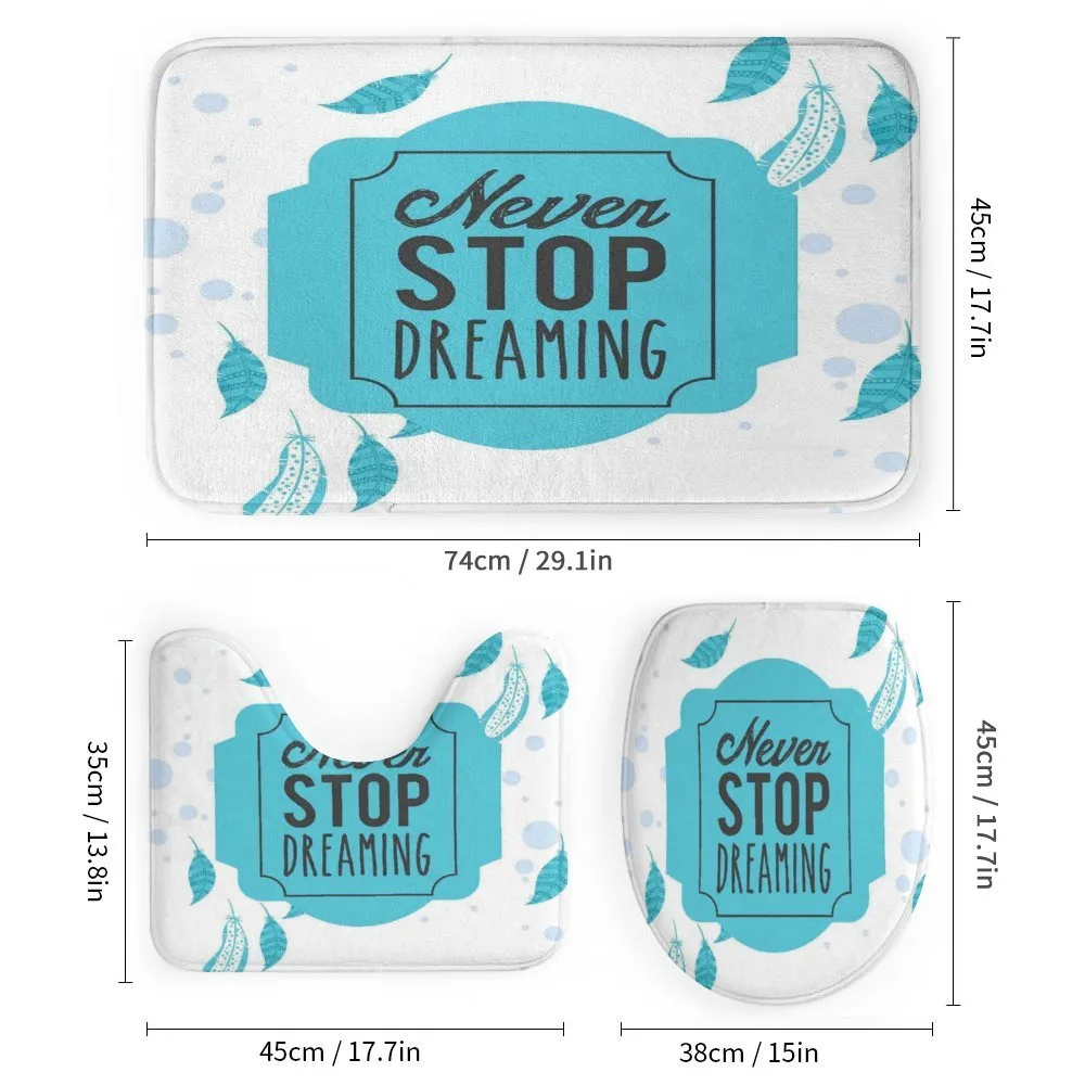 Never Stop Dreaming Words — Detail 1