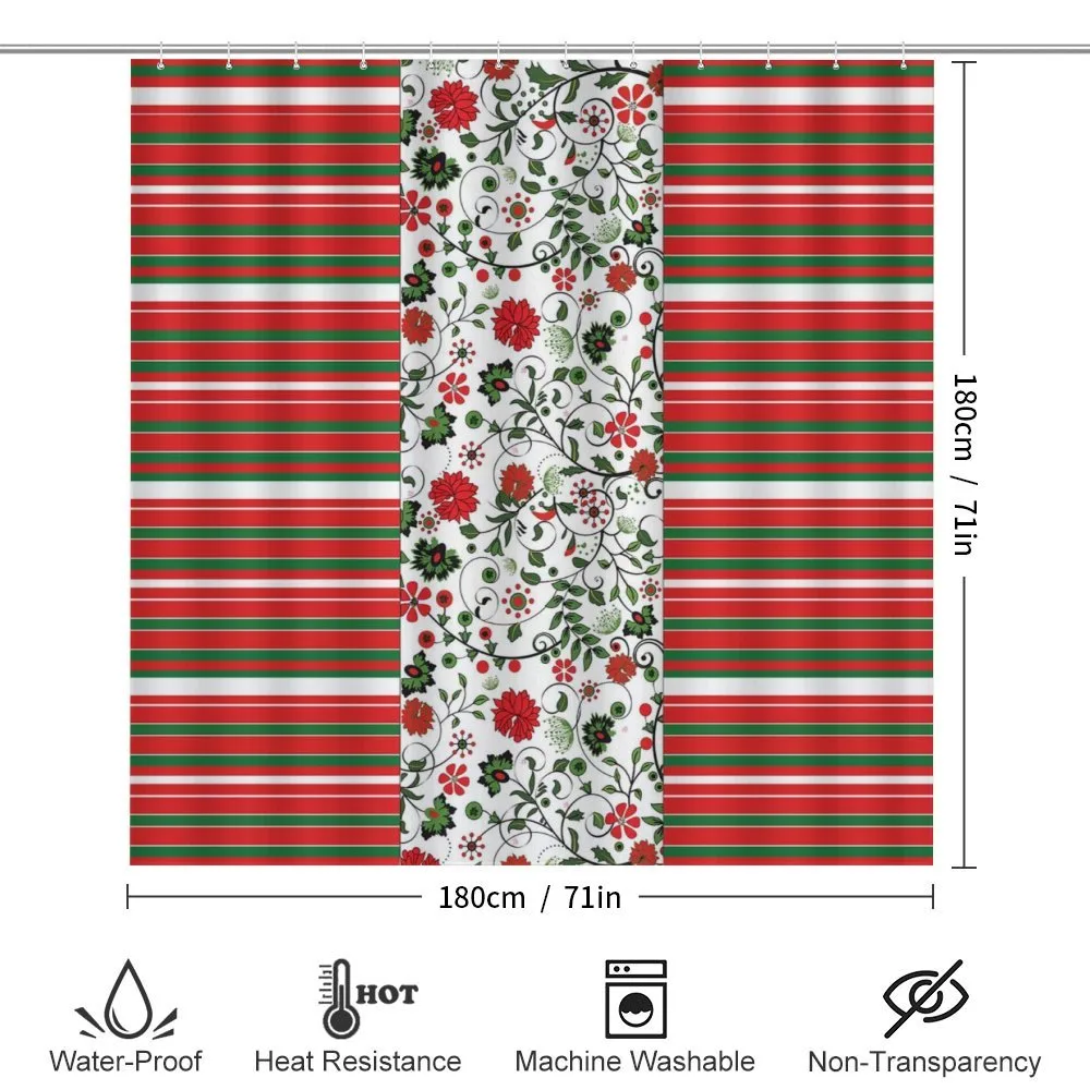 Stripes Floral Border — Detail 2
