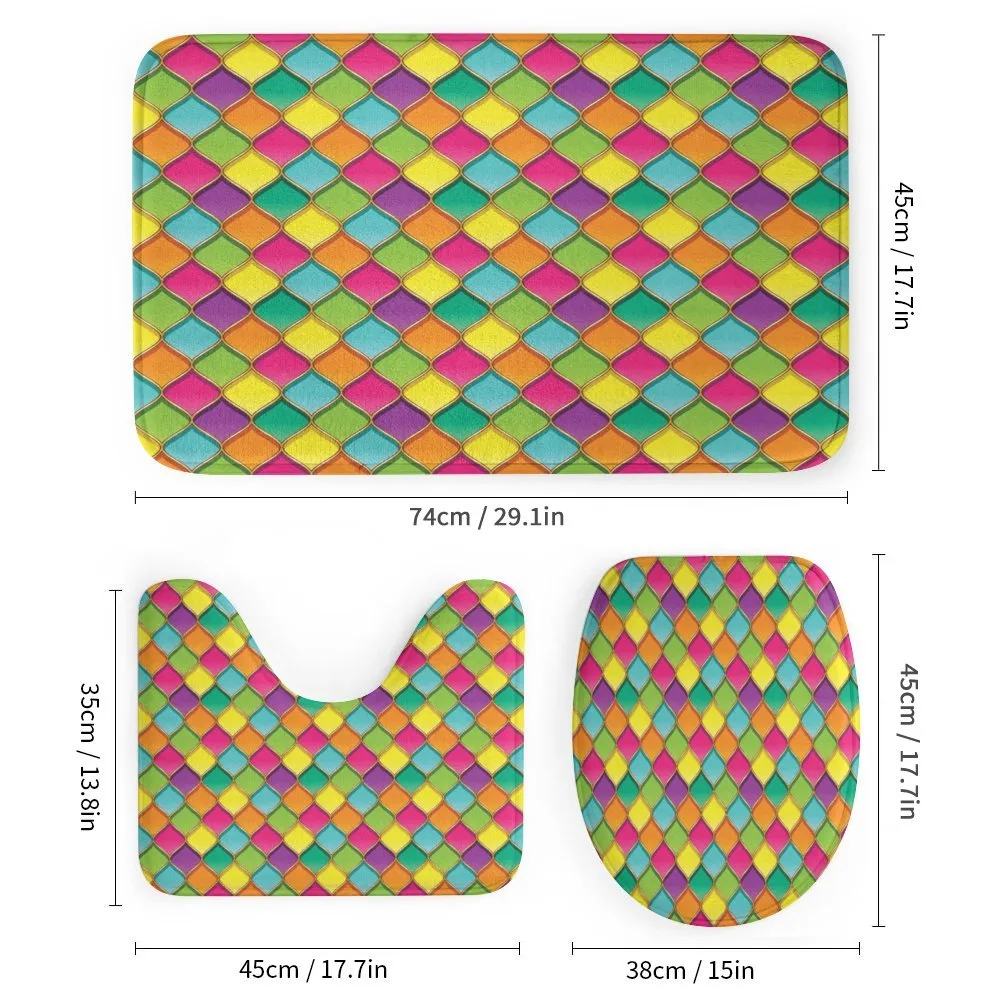 Vivid Colored Curves — Detail 1