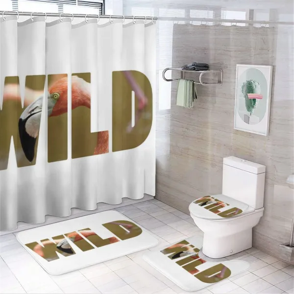 Wild Caribbean Nature on a shower curtain