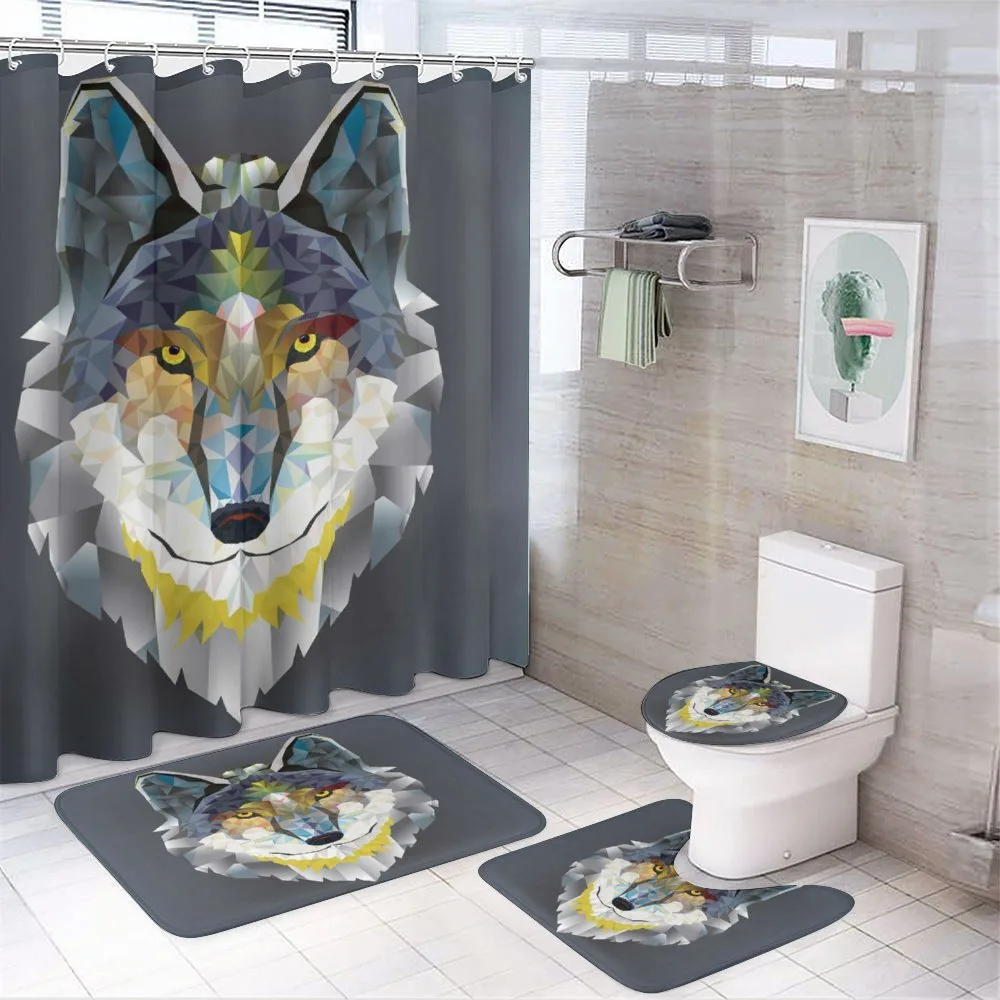 Wolf Coyote Portrait Art — Your design