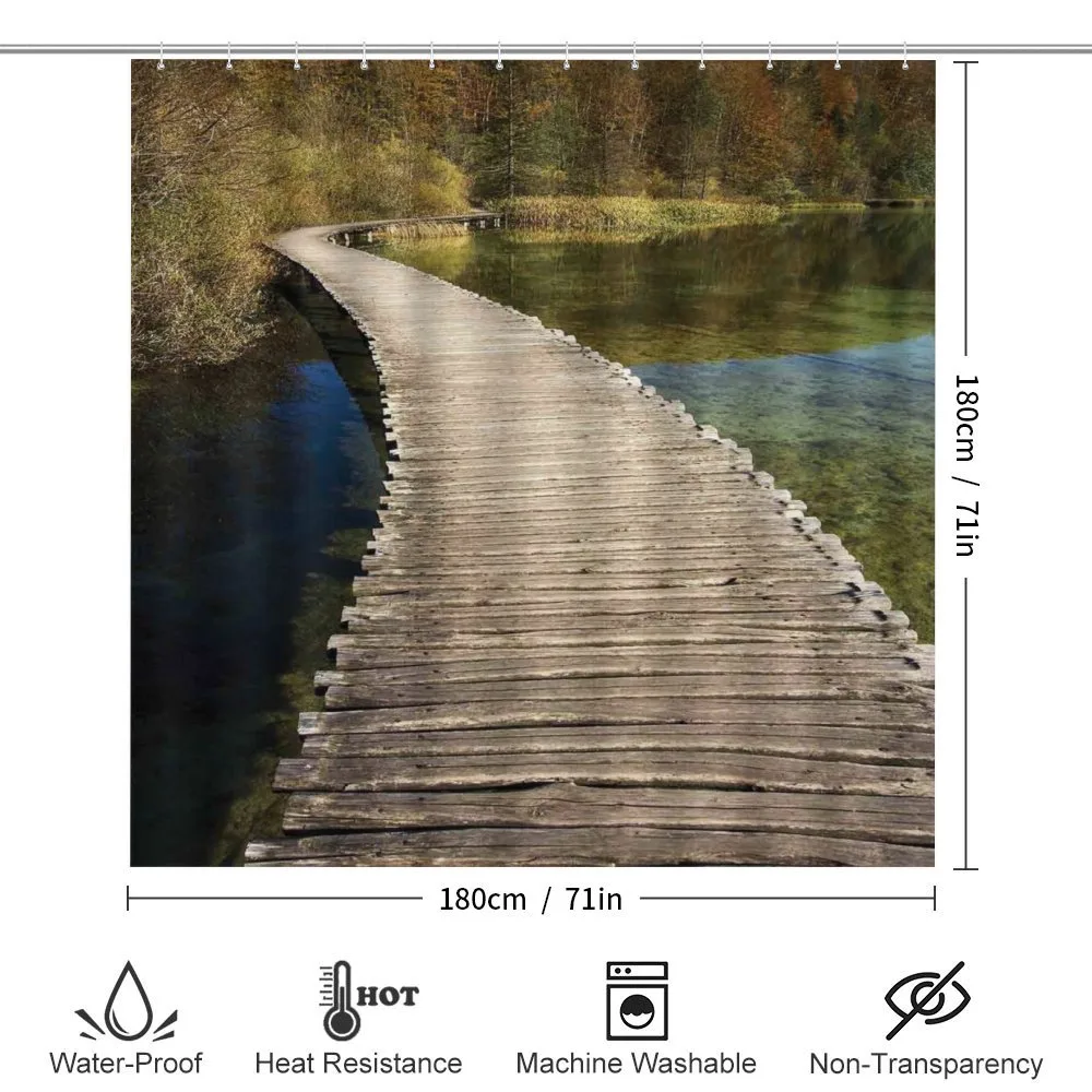 Wooden Path into Forest — Detail 2