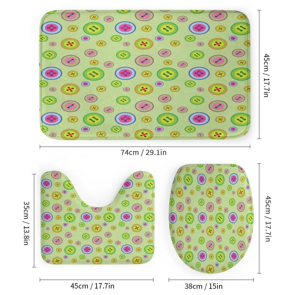 Abstract Button Pattern — Detail 1