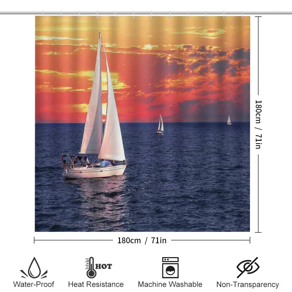 Calm Evening Sailing — Detail 2
