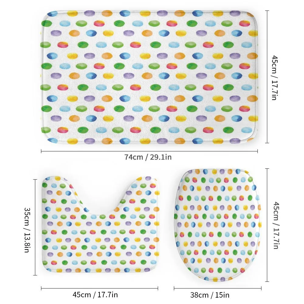 Colored Big Polka Dots — Detail 1