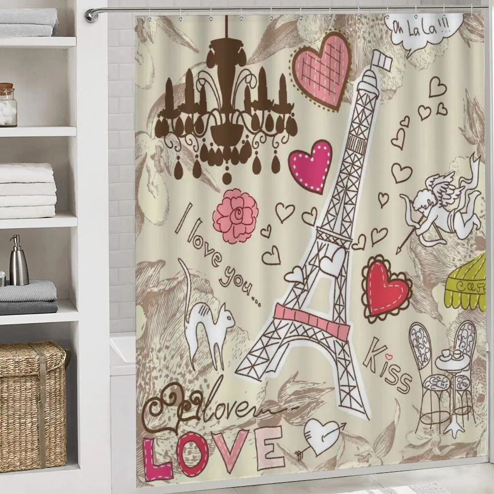 Doodle Eiffel Tower Love — Detail 4
