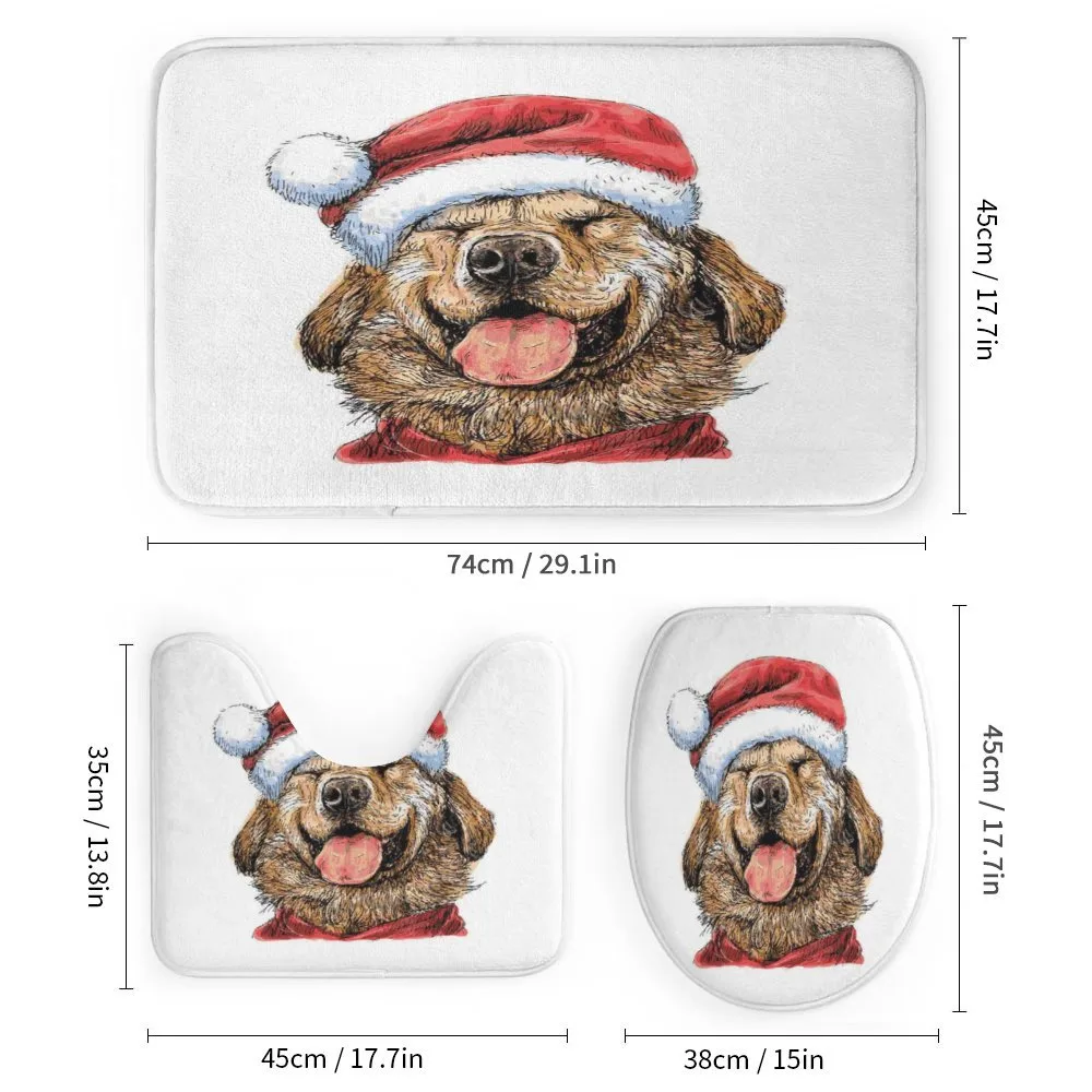 Funny Terrier Smiling Xmas — Detail 1
