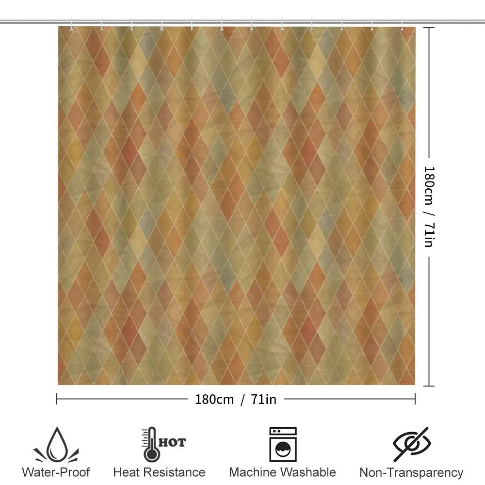 Geometric Rhombus Tile — Detail 2