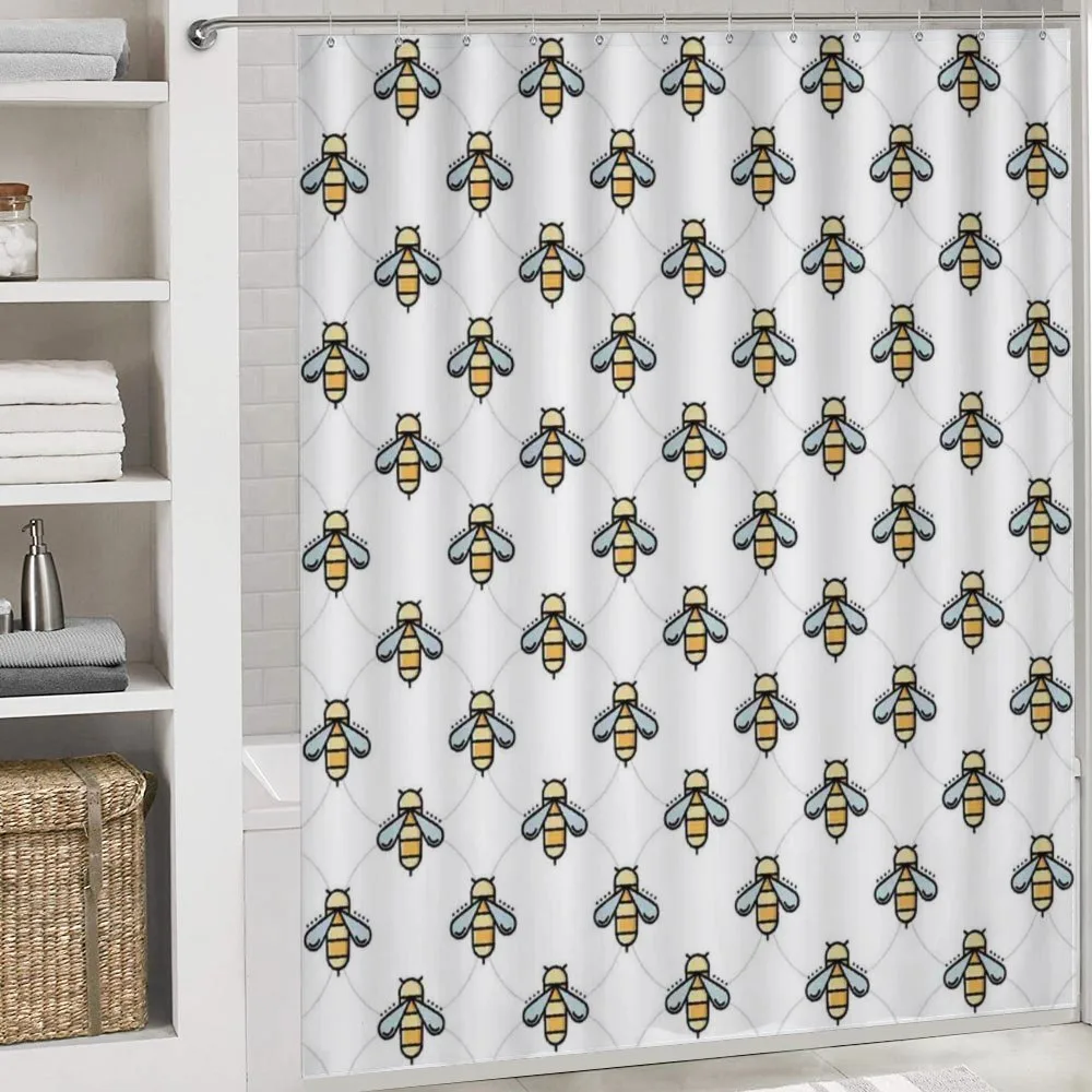 Graphic Bees Dots Pattern — Detail 4