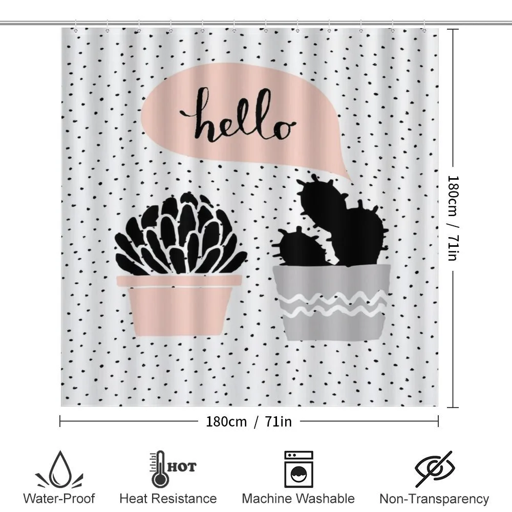 Hand Drawn Plants Hello — Detail 2