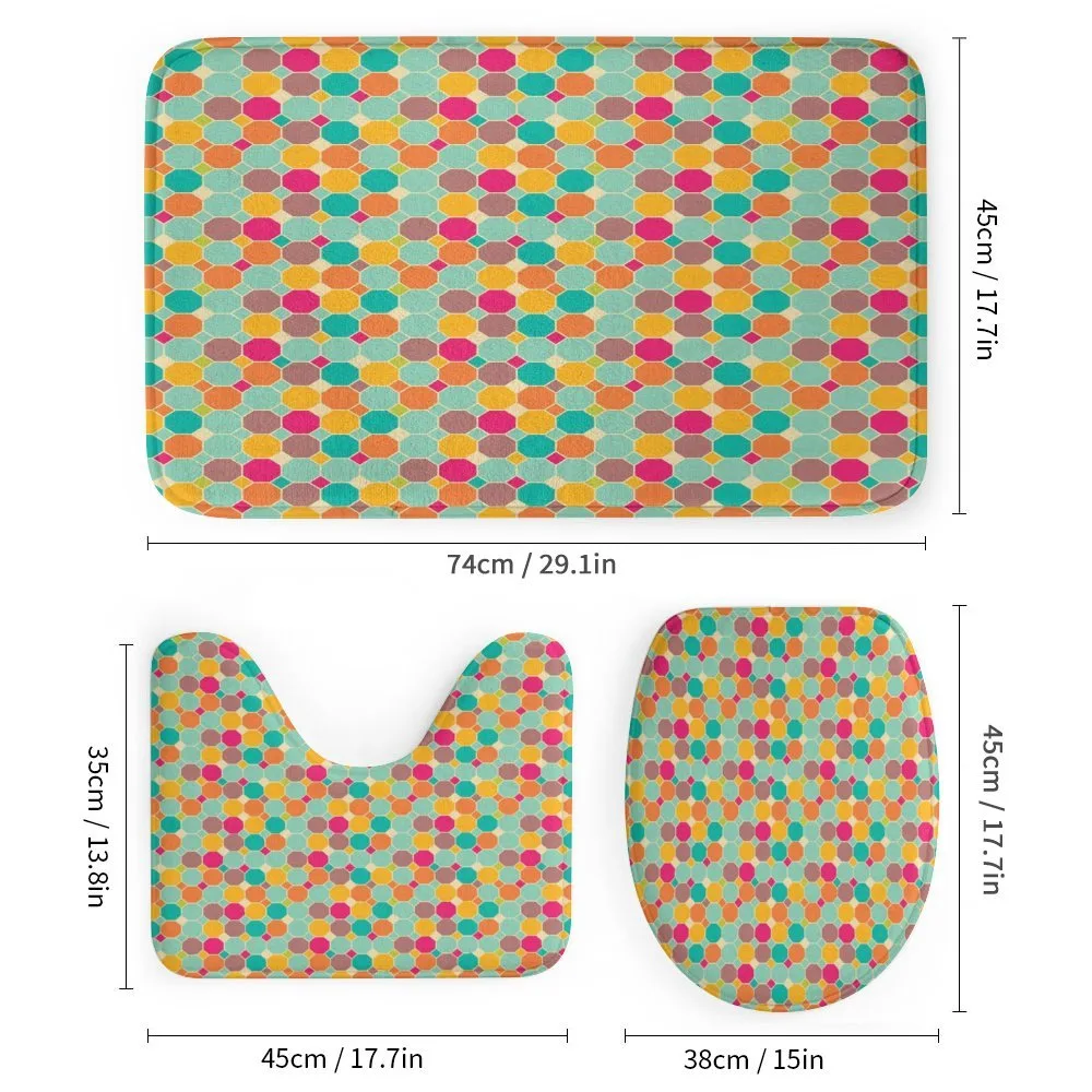 Hexagons and Squares — Detail 1