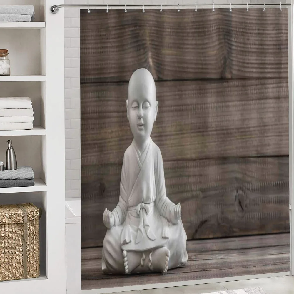 Meditating Asian Baby — Detail 4