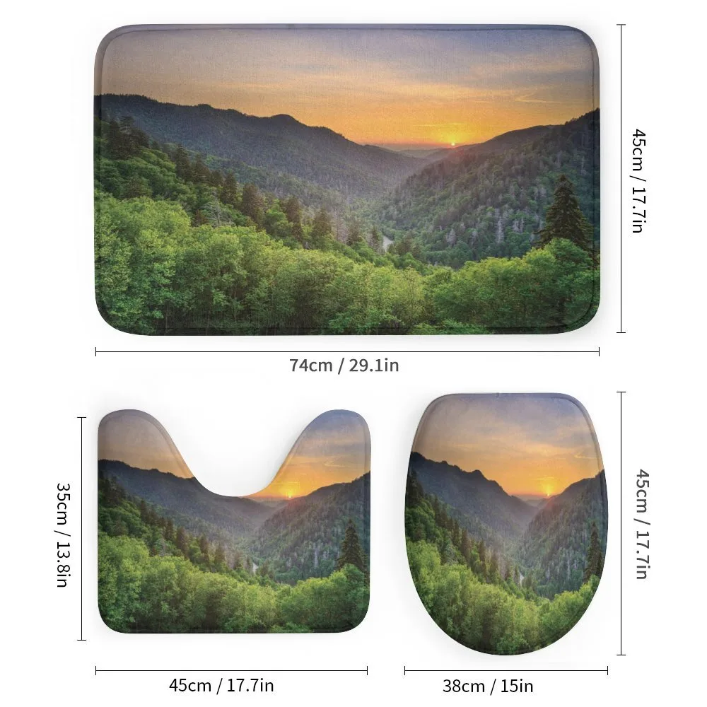 Newfound Gap Sunset — Detail 1