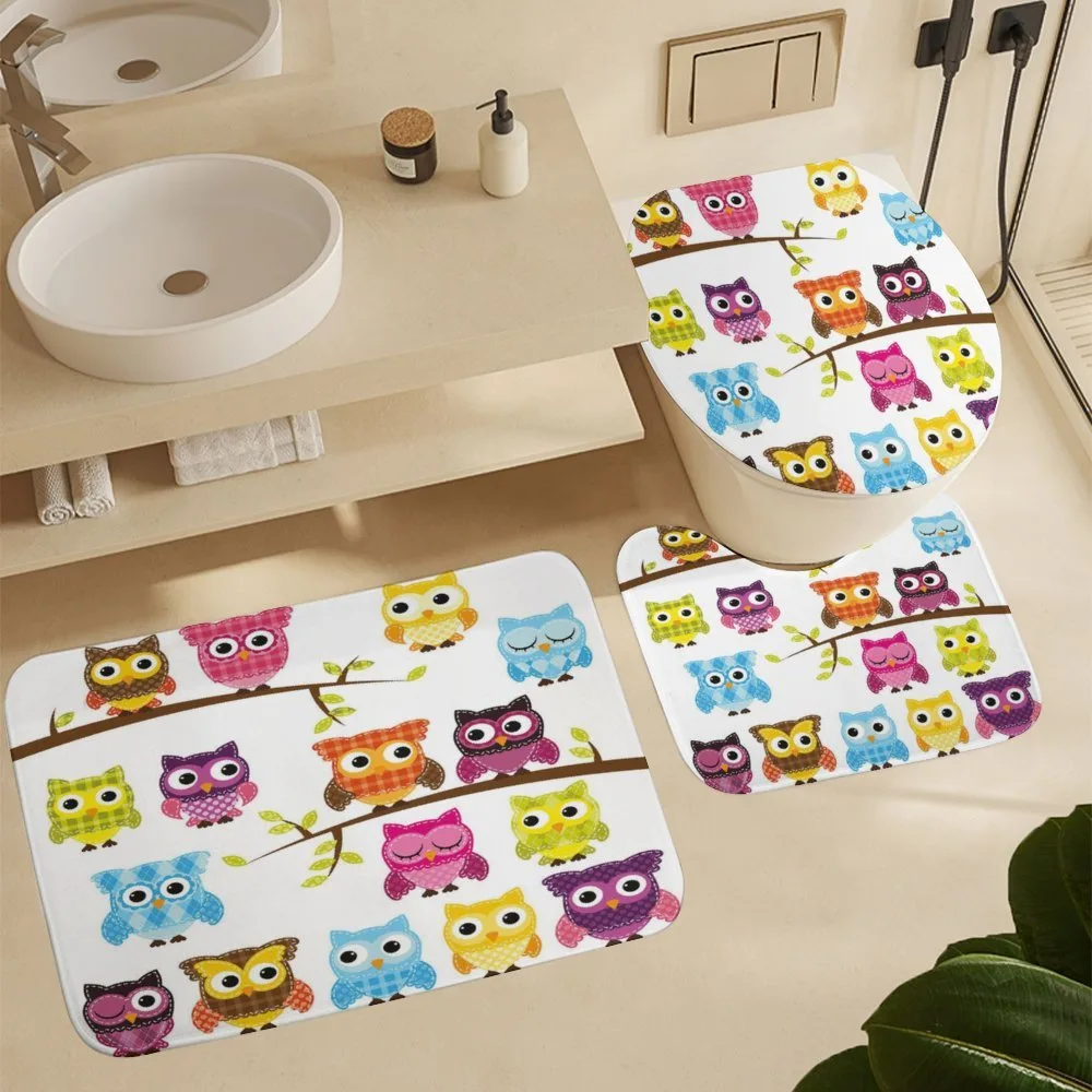 Patchwork Style Owls — Detail 5