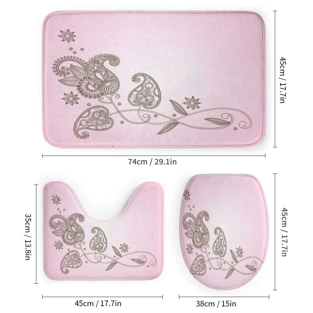 Patterned Leaf Motif Art — Detail 1