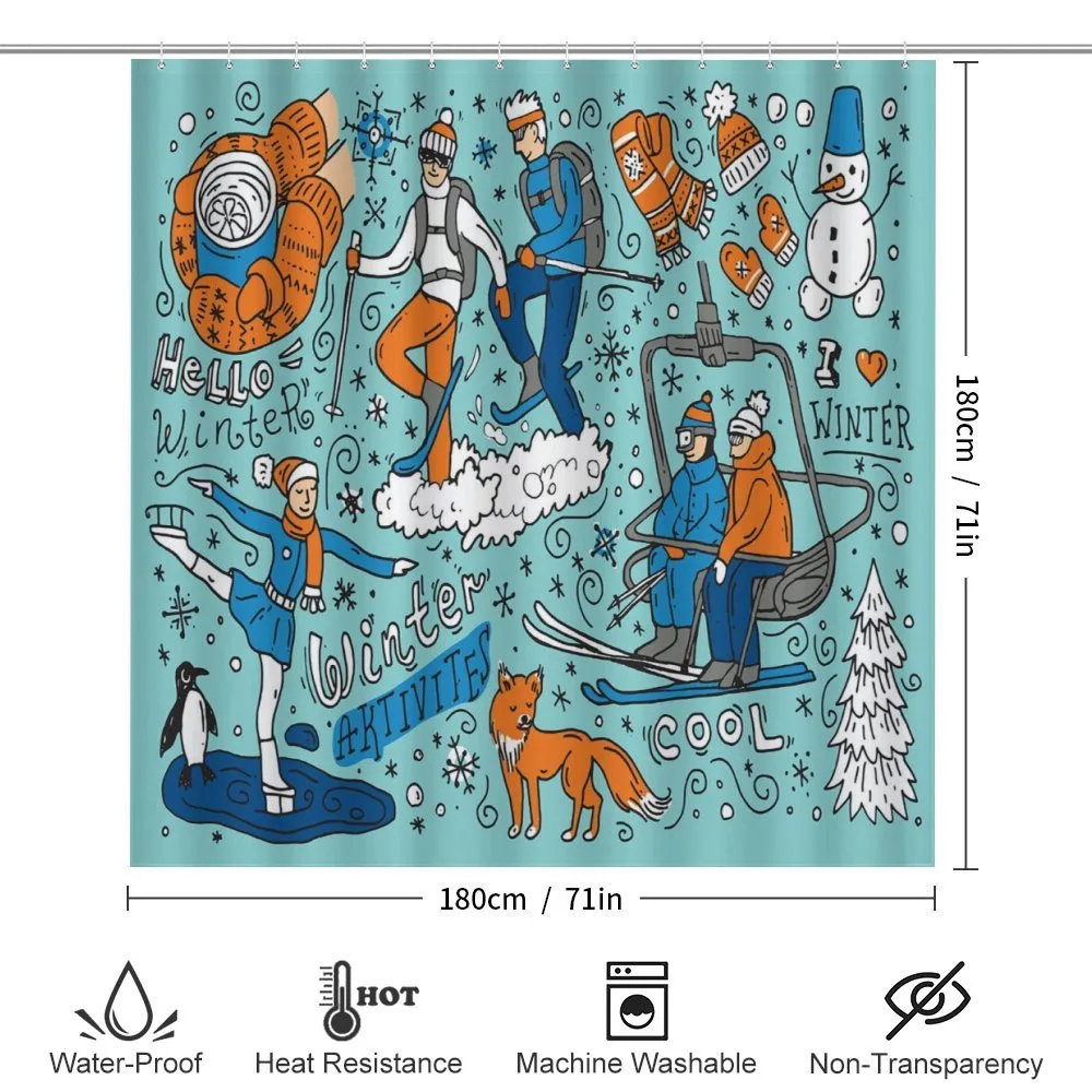 People Winter Activities — Detail 2