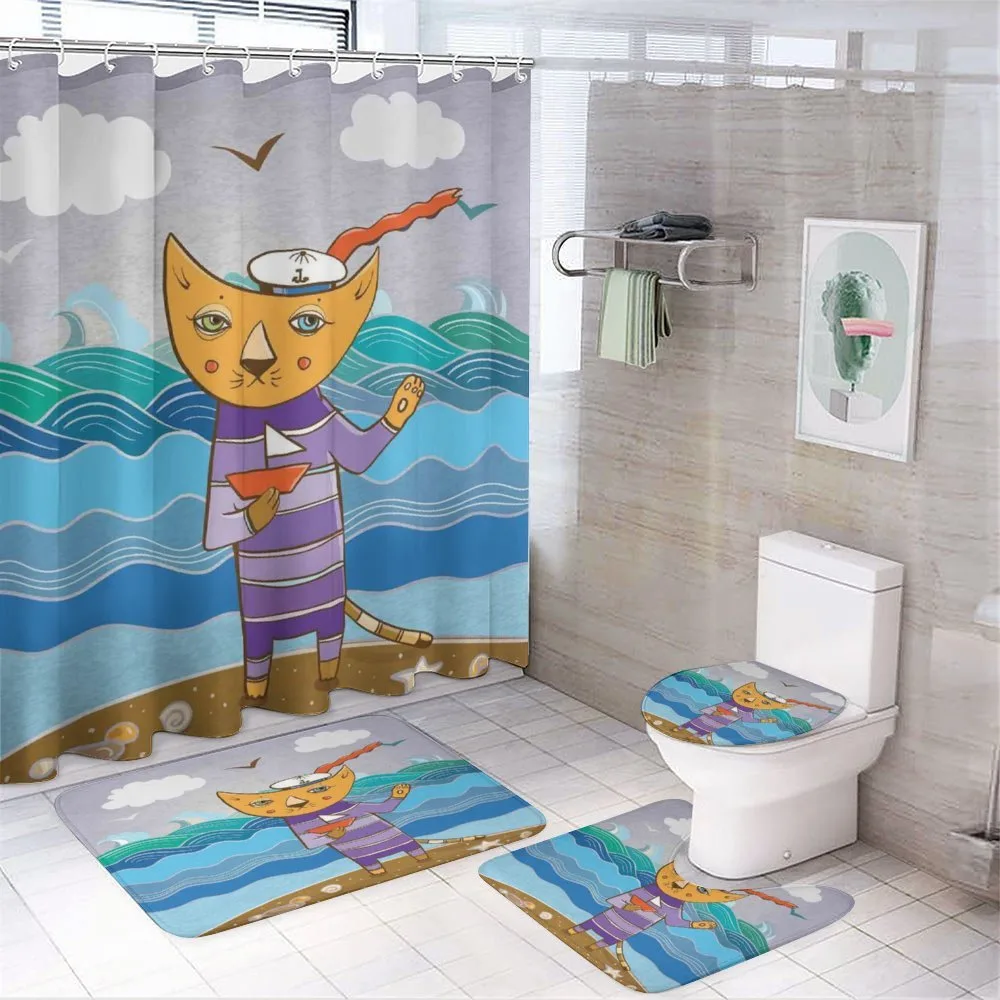 Sailor Feline on the Shore — Your design