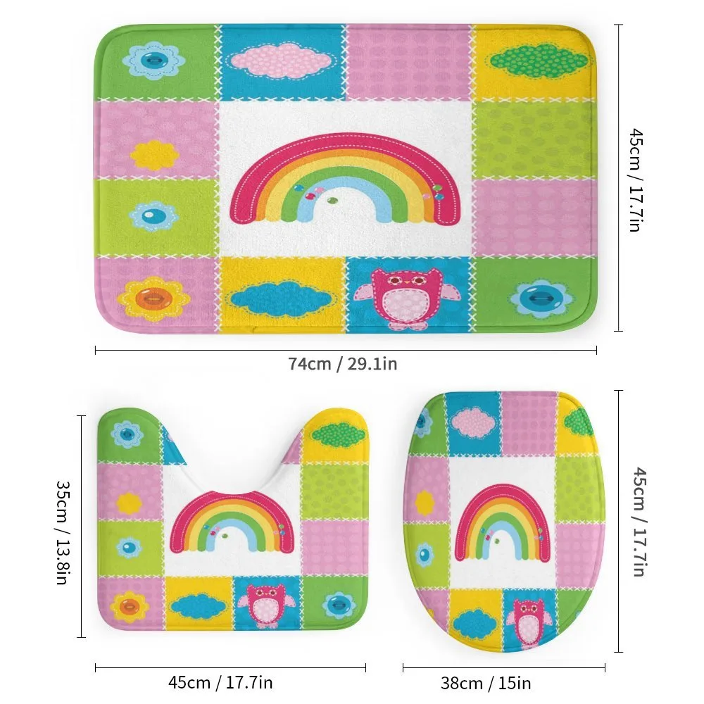 Squares Rainbow Nature — Detail 1