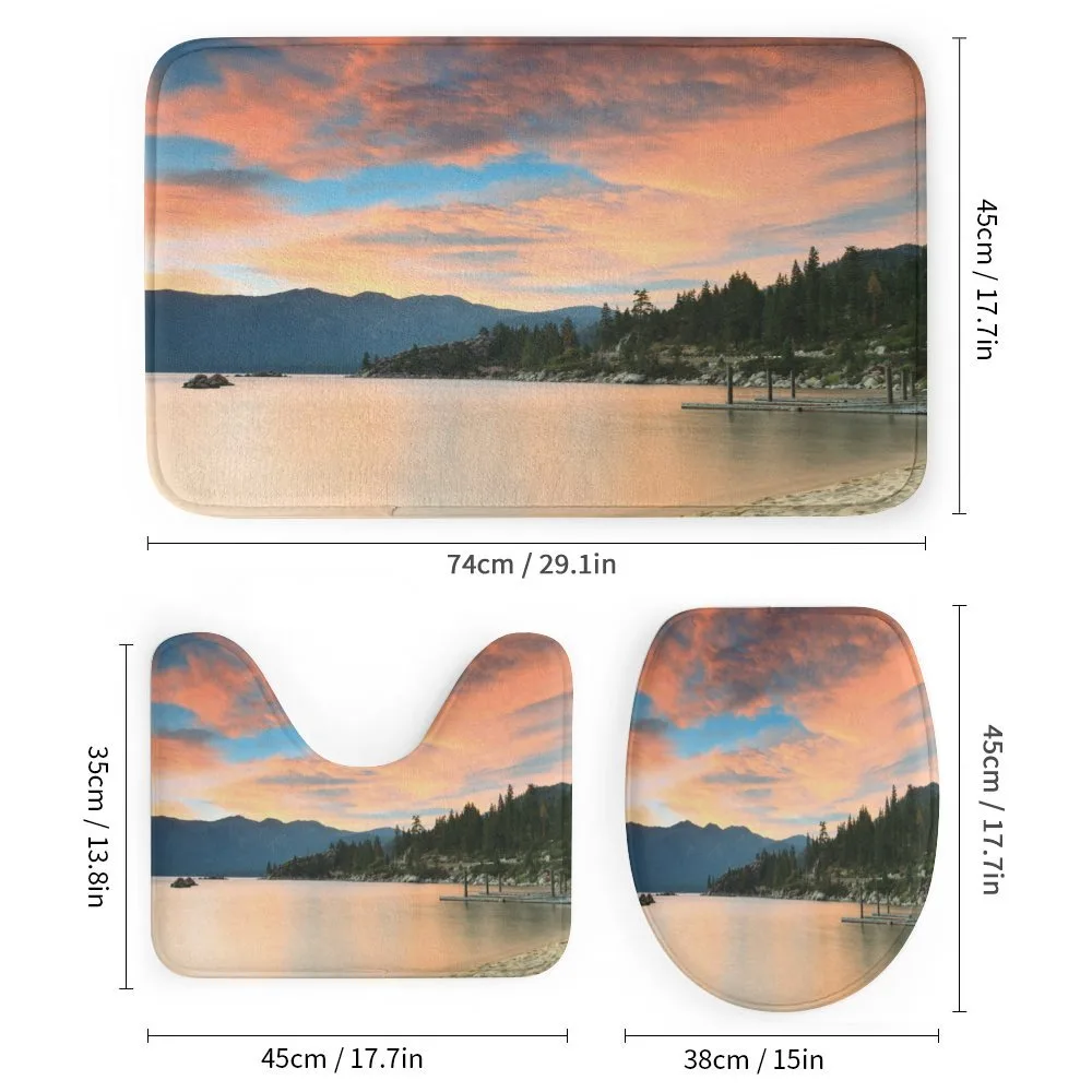 Sunset at Lake Tahoe USA — Detail 1