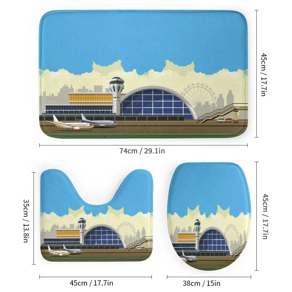 Airfield Building and City — Detail 1