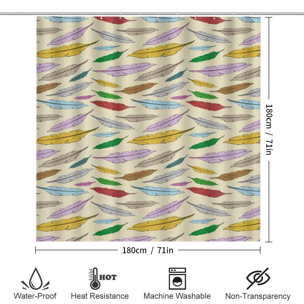 Bohemian Feathers Pattern — Detail 2