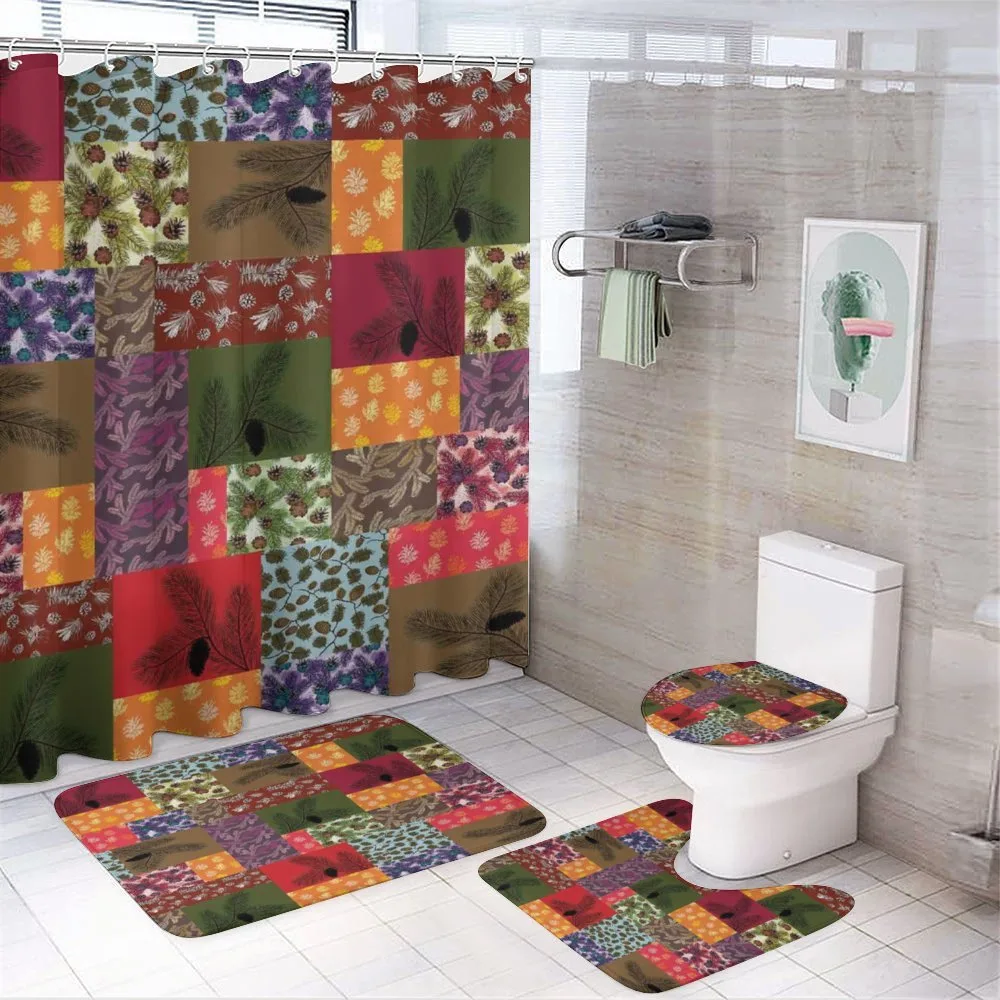 Colorful Pine Squares Art — Your design