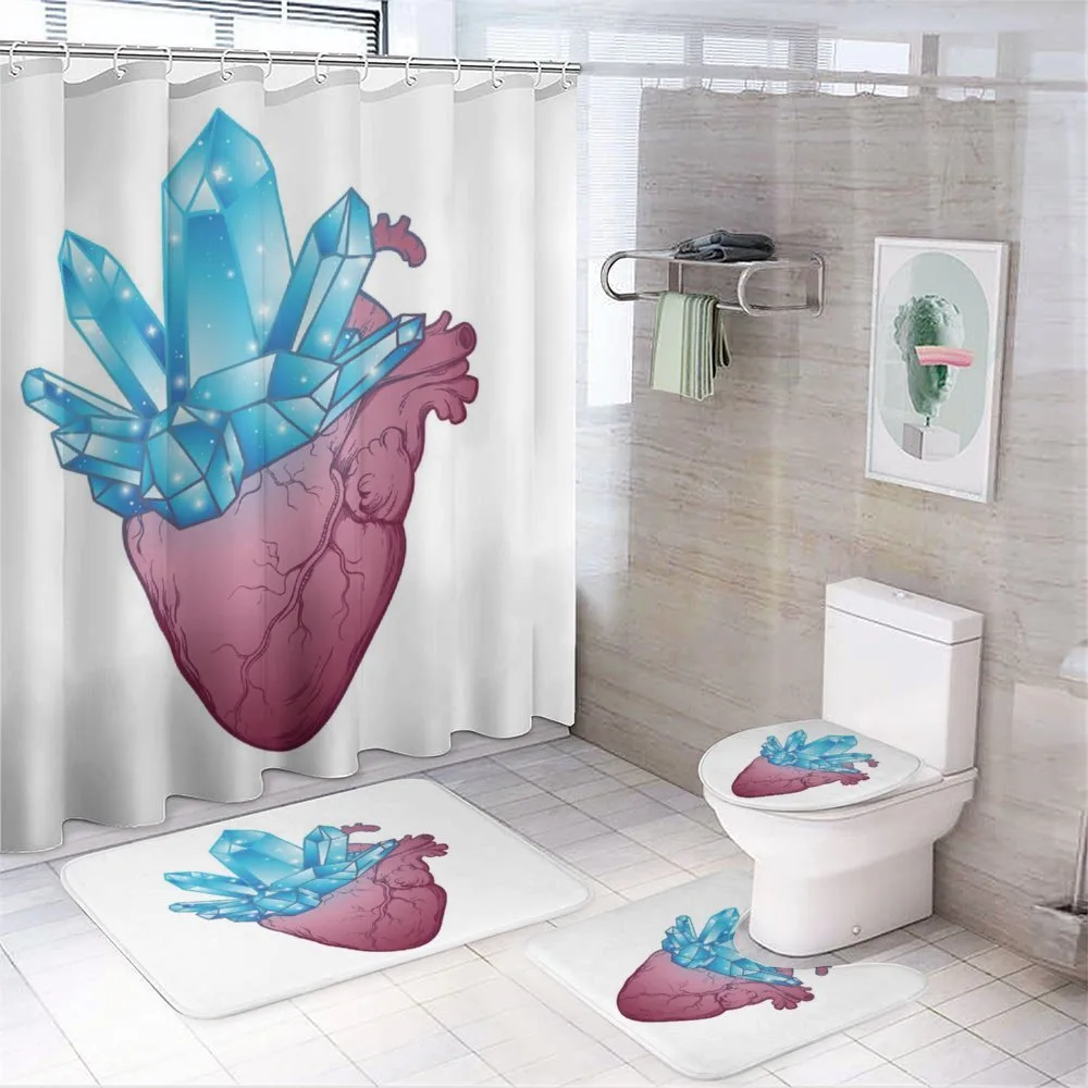 Crystal Growing from Heart — Your design