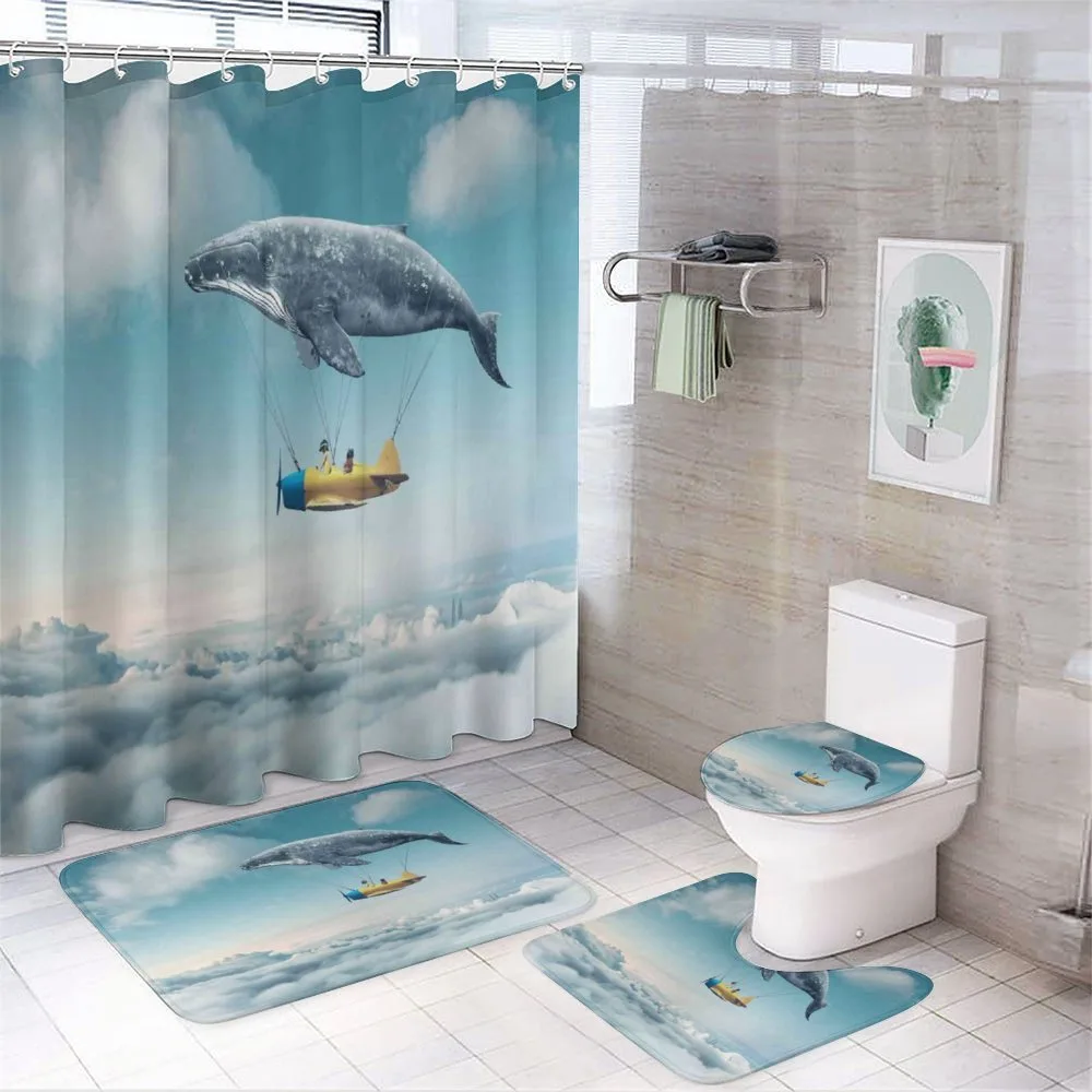 Dreamy View Whale Clouds — Your design