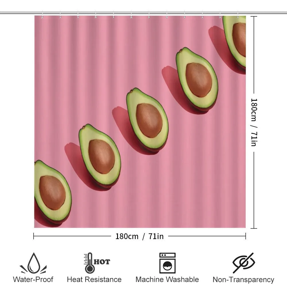 Halved Fresh Avocados — Detail 2