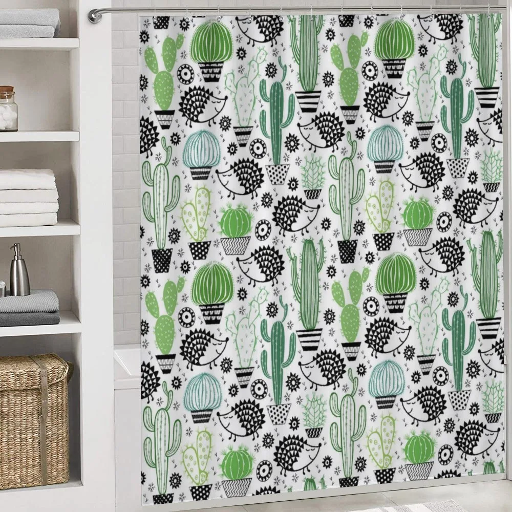 Hedgehog Saguaro Cartoon — Detail 4