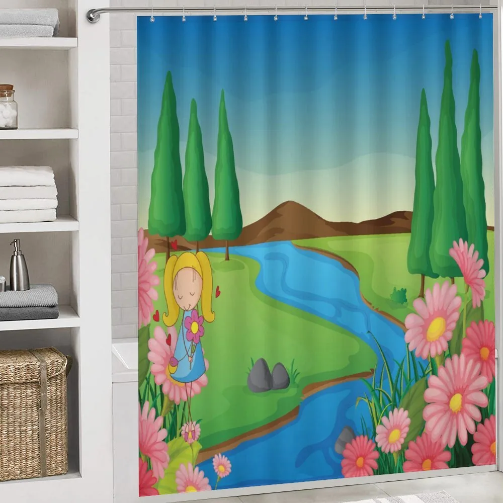 Little Girl Calming Nature — Detail 4