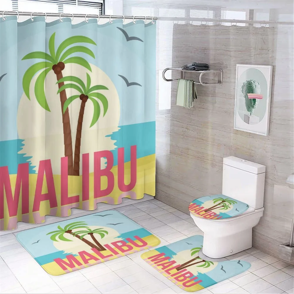 Malibu Sunset Ocean — Your design